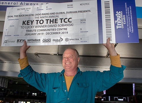 Key to the TCC Winner David Sobanski