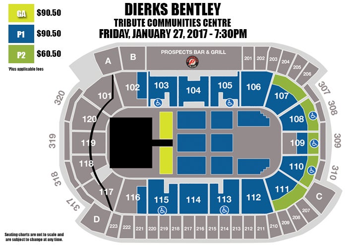 Dierks Bentley Tribute Communities Centre