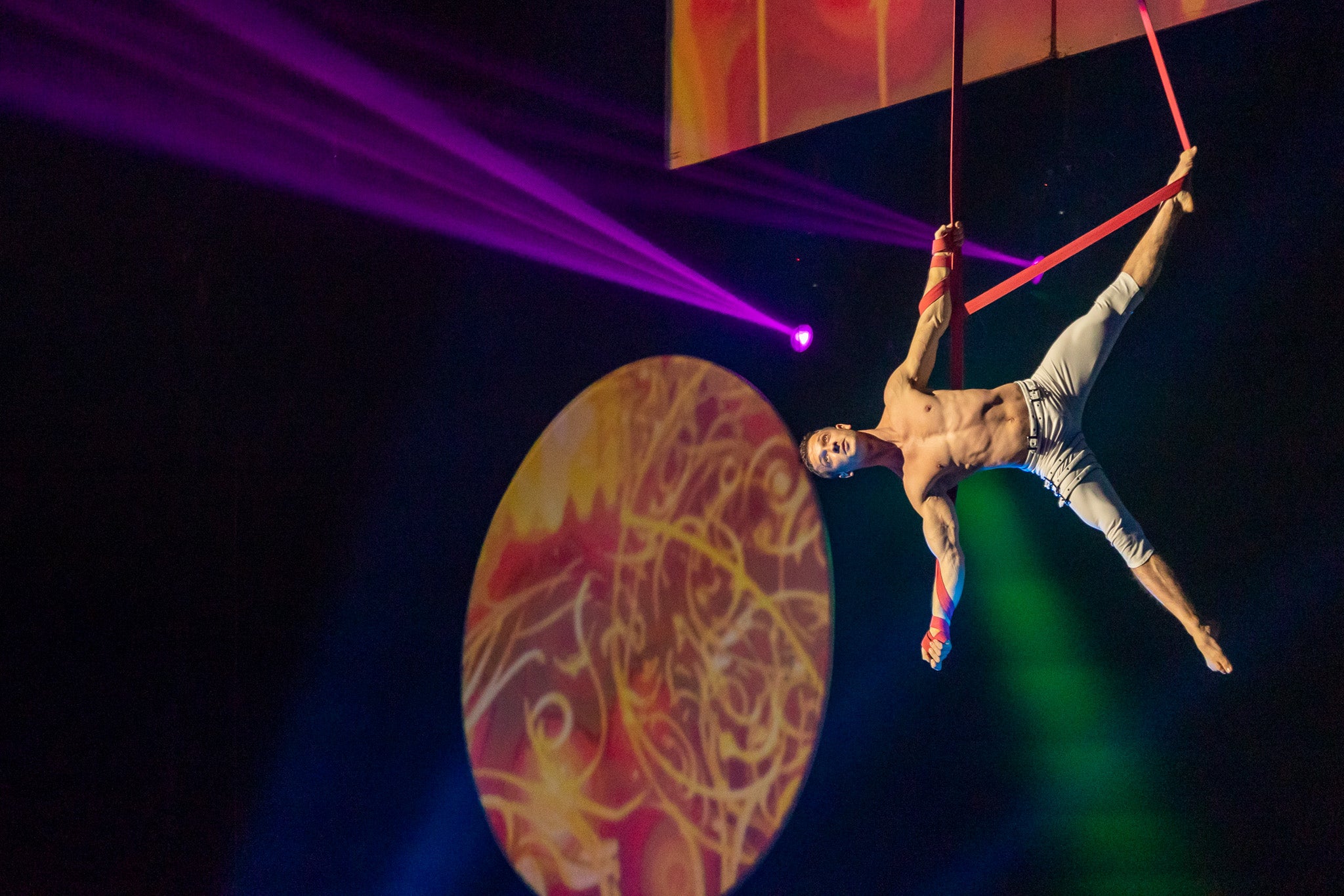 Holiday Dreams, A Spectacular Holiday Cirque Acrobat
