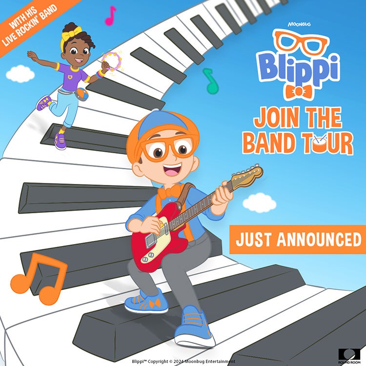 Blippi Join The Band Tour - Just Announced