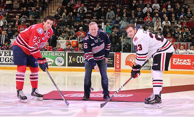 Gerry Dee Puck Drop