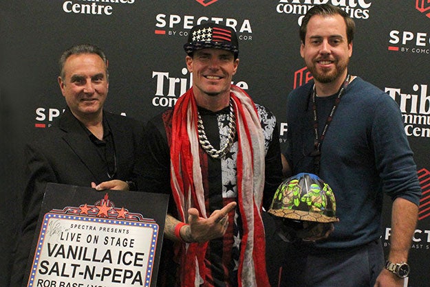 Vanilla Ice with Gift