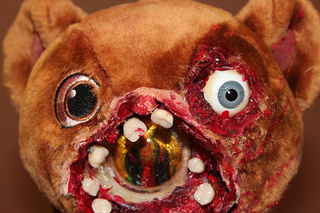 Scary Teddy Bear's Face