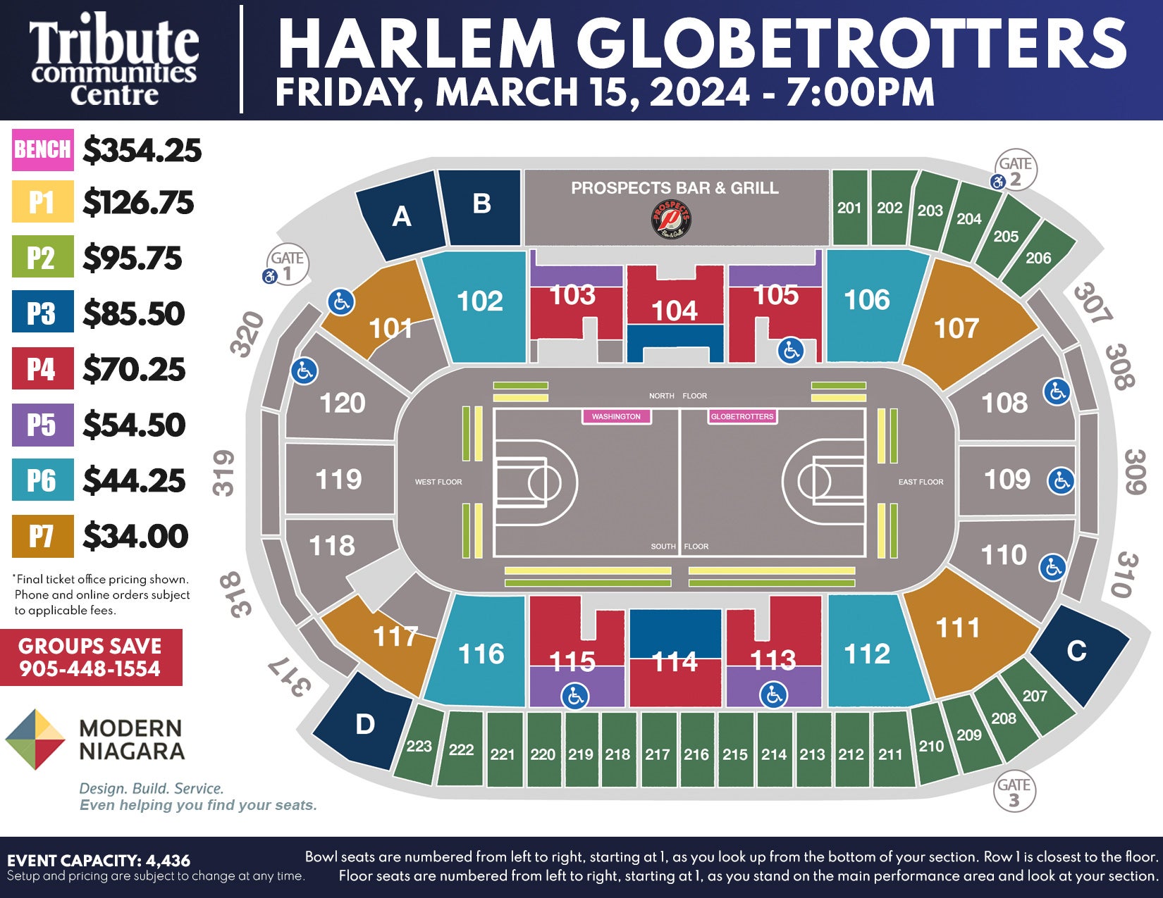 Tribute Communities Centre | Online Ticket Office