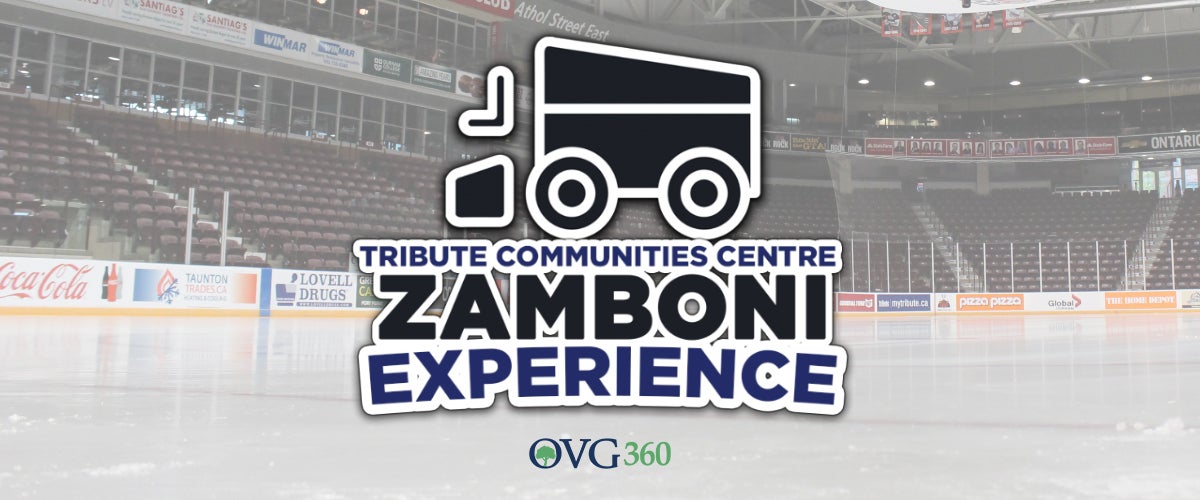 Tribute Communities Centre Zamboni Experience